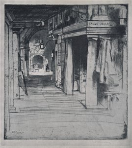 Calle Della Donna, c1900, 1925.