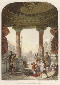 Hindoo és Mahomedan épületek alkotó: David after Roberts