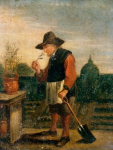 Szaglás, 1800 körül (olaj, tábla)