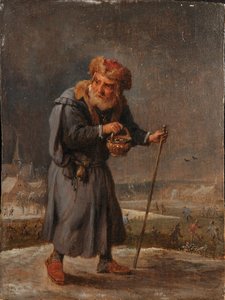 A négy évszak allegóriája: Tél alkotó: David Teniers the Younger