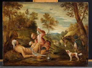 irgalmas szamaritánus, The alkotó: David Teniers the Younger