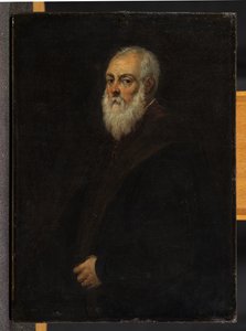 Egy szakállas férfi portréja, Jacopo Tintoretto után