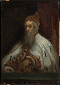 Egy dózse portréja (Jacopo Tintoretto nyomán (tulajdonos)) alkotó: David Teniers the Younger