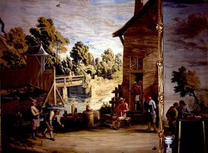 A tálak játéka alkotó: David Teniers the Younger