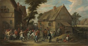 Falusi ünnepség, 1646-50 körül (olaj, vászon)