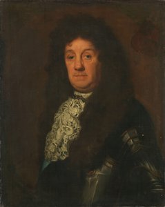 Cornelis Tromp (1629-91), Hollandia és Nyugat-Frízföld admirális portréja alkotó: David van der Plas