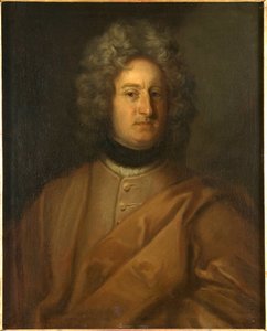Christopher Polhammar (Pohlem), tudós, feltaláló és ipari szarvasbőr – Christopher Polhem (1661-1751) portréja, készítette: Krafft, David, von (1655-1724). Olajfestmény. Mérete: 78x63,5 cm. Nemzeti Múzeum Stockholm
