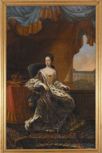 Hedvig Eleonóra, 1636-1715, Svédország királynője alkotó: David von Krafft