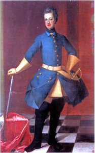 Holstein-Gottorpi Károly Frigyes portréja (1700-1739) alkotó: David von Krafft