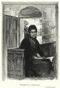 Vándor gondolatok (metszet) alkotó: Davidson Knowles
