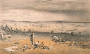 A 3. hadosztály tábora, 1855. július 9.