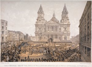 Wellington herceg temetése, a St Paul