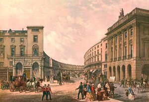 The Quadrant, Regent Street, 1852.