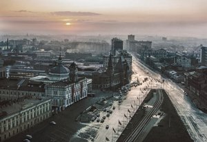 Szovjetunió Moszkva Komszomol tér, Leningrád és Jaroszlavl állomások
