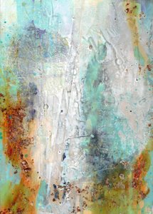 Aqua Rust Patina alkotó: Deb Chaney