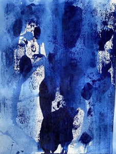 Deep Blue – Absztrakt alkotó: Deb Chaney