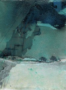 Ködös, türkizkék horizont alkotó: Deb Chaney