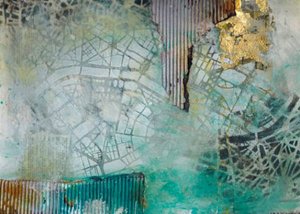 Teal Gold városi térkép alkotó: Deb Chaney