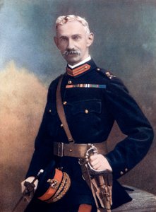 G Barton vezérőrnagy, a 6. gyalogdandár parancsnoka, 1902 alkotó: Debenham and Smith
