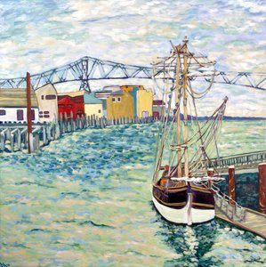 Astoria Boat, 2018 (akril, vászon)