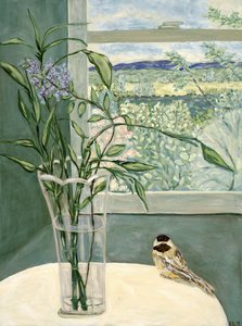 View from Inside, 2019 (akril, vászon) alkotó: Deborah Eve Alastra
