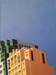 Brooklyn Hi Rise, 2012 (olaj, vászon)