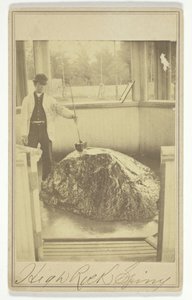 High Rock Spring, c. 1865. alkotó: Deloss Barnum