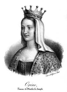 Wessexi Edgifu, III. Károly hitvese A francia egyszerű, 19. század