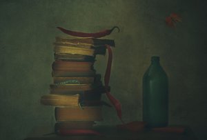 Chili és régi könyvek alkotó: Delphine Devos