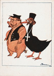 Kulák és pap, 1922.