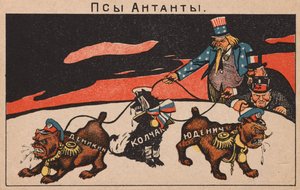 Az antant kutyái: Denikin, Kolcsak, Judenics, 1919.