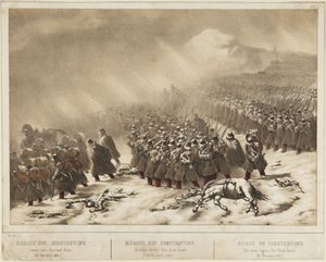 Menetelés Konstantin felé: a hadsereg elhagyja Raz-Ourd-Zenatit (1836. november 20.)