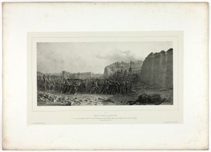 számú bástya megtámadása és elfoglalása. 6, a Memories of Italy: Rome Expedition c alkotó: Denis Auguste Marie Raffet