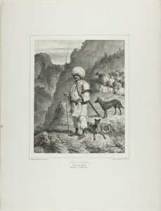Bannat Shepherd, Duna bal partja alkotó: Denis Auguste Marie Raffet