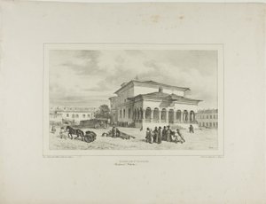 Szent György-templom, Bukarest, 1837. július 13. alkotó: Denis Auguste Marie Raffet