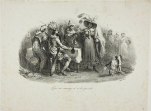 Vademberként viselkedik alkotó: Denis Auguste Marie Raffet