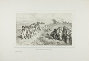 Iskolába járó magyar gyerekek alkotó: Denis Auguste Marie Raffet