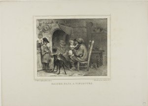 Puszi papa csipetnyi alkotó: Denis Auguste Marie Raffet