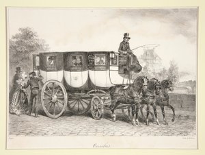 Omnibusz alkotó: Denis Auguste Marie Raffet