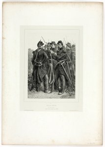 Sappers, a Souvenirs of Italy: Római Expedícióból alkotó: Denis Auguste Marie Raffet