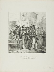 Van becsületed... alkotó: Denis Auguste Marie Raffet