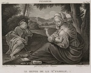 Denis-Sébastien Leroy, Chataigner és Dennel - A Szent Család többi része, Il Pesarese után - 1802-1815