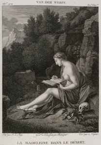 Denis-Sébastien Leroy, Chataigner és Niquet - A Magdolna a sivatagban, Adriaen van der Werff után - 1802-1815