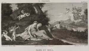 Denis-Sébastien Leroy, Chataigner és Niquet - Mars és Rhea, Nicolas Poussin után - 1802-1815