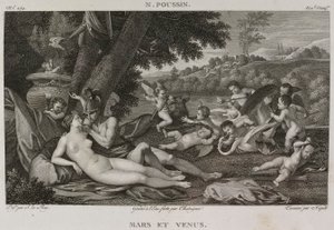Denis-Sébastien Leroy, Chataigner és Niquet - Mars és Vénusz, Nicolas Poussin után - 1802-1815