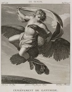 Denis-Sébastien Leroy, Coiny és Bovinet - Ganümédész elrablása, Eustache Le Sueur után - 1802-1815 alkotó: Denis Sebastien Leroy