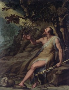 Keresztelő Szent János a pusztában alkotó: Denys Calvaert or Calvart