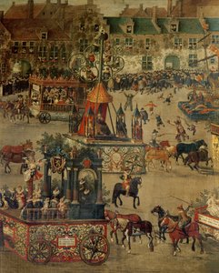Az Ommeganck Brüsszelben 1615. május 31-én: a spanyol Izabella diadalának részlete