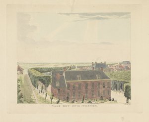 Kilátás a városfalra Nijmegentől délnyugatra Délnyugatra (cím a tárgyon) Kilátás Nijmegen városára (sorozat címe) Gelderland panoráma vagy körkép a nymegeni kilátó életéből (sorozat címe)