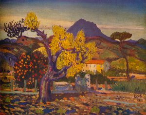 Virágzó körtefa, 1913 1932
